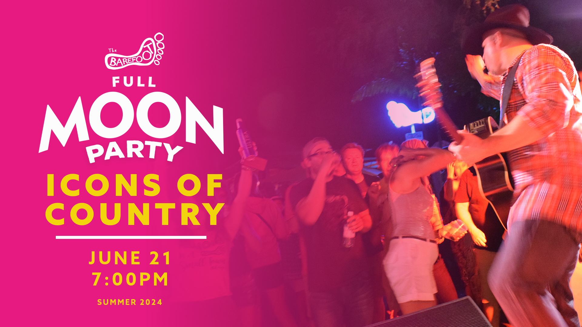 FULL MOON PARTY Icons of Country Parks Marina at Lake Okoboji